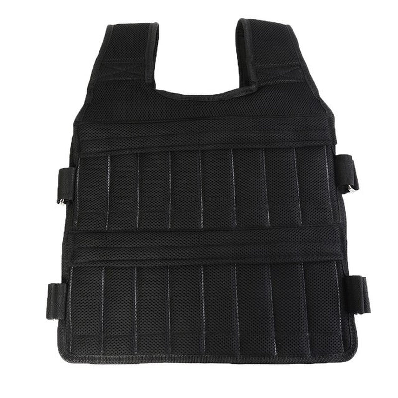 15Kg 20Kg 50Kg Loading Weighted Vest Adjustable Exercise Training Fitness Jacket Gym Workout Boxing Vest Sand Fitness Waistcoat