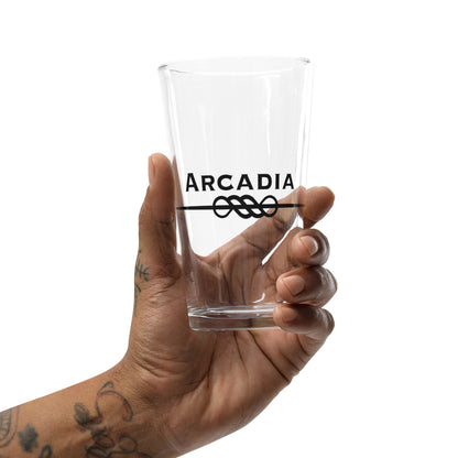 Plain pint glass