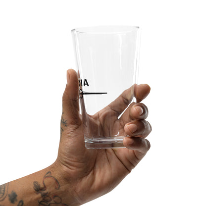 Plain pint glass