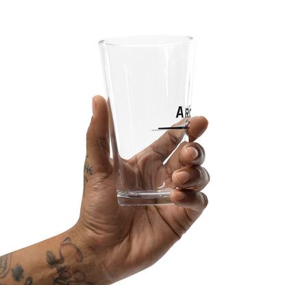 Plain pint glass