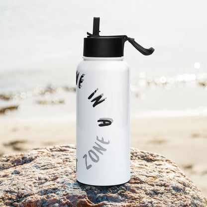 "Comfort Zone" Stainless steel water bottle