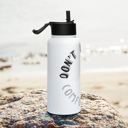 "Comfort Zone" Stainless steel water bottle