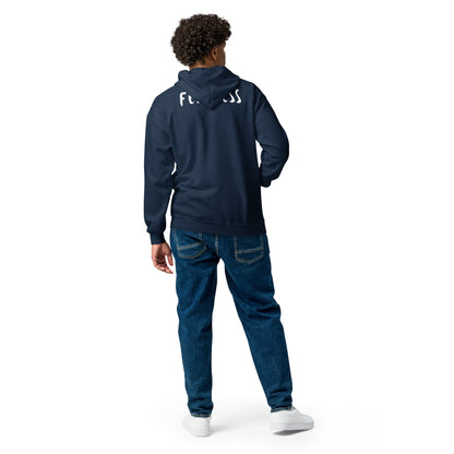 "Fearless" Unisex heavy blend zip hoodie