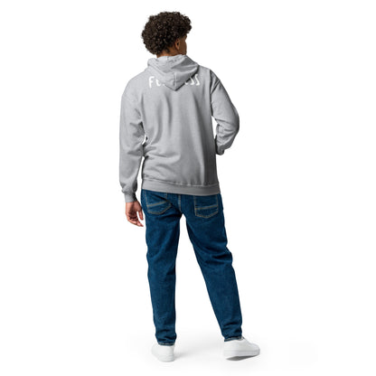 "Fearless" Unisex heavy blend zip hoodie